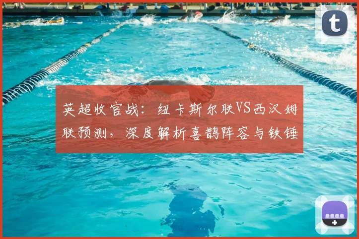英超收官战：纽卡斯尔联VS西汉姆联预测，深度解析喜鹊阵容与铁锤帮保级形势